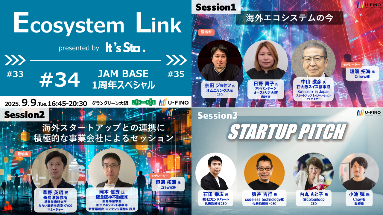 Ecosystem Link#34【JAM BASE１周年スペシャル】